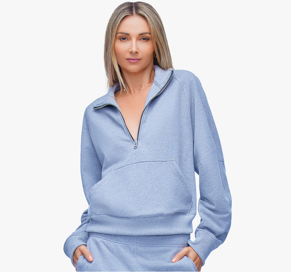 Tanya 3/4 Zip Up